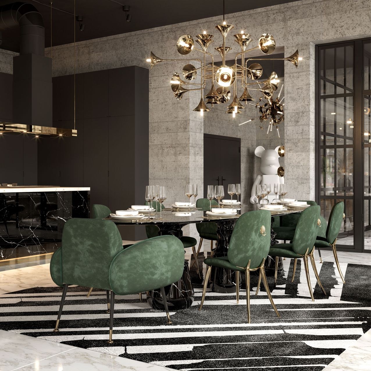 Pearl One dining room fitout