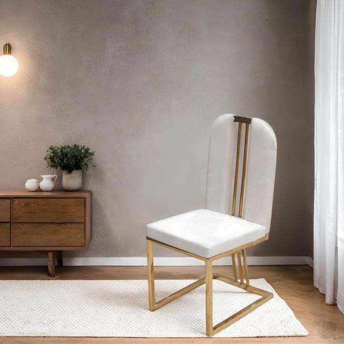 Iconic Chair — SS gold furniture by Fusion, Lahore