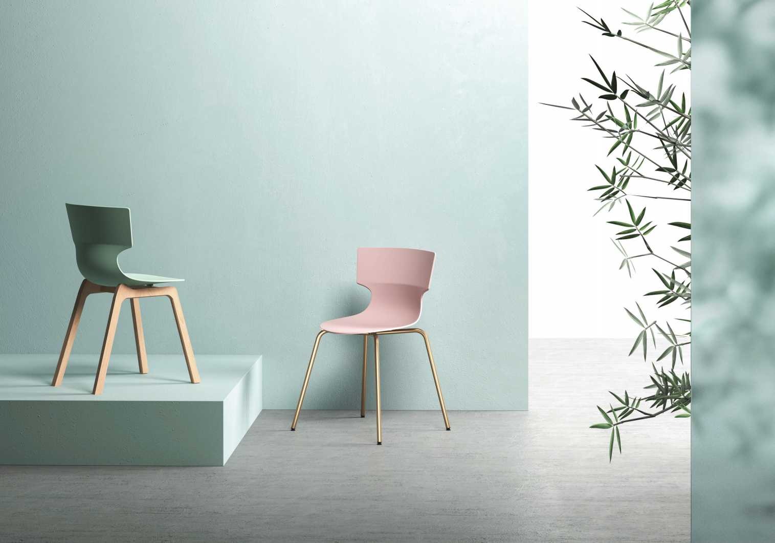 Hongyi PP-191C Designer Monobloc & PP Dining Chair - Polypropylene (PP Resilient) Luxury Commercial Furniture Fusion Atelier