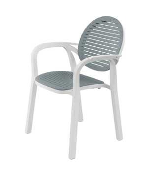 Hongyi PP-170B Designer Monobloc & PP Dining Chair - Polypropylene (PP Resilient) Luxury Commercial Furniture Fusion Atelier