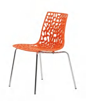 Hongyi PC-106A Crystal Acrylic & Polycarbonate Chair - Polycarbonate (PC Crystal) Luxury Commercial Furniture Fusion Atelier