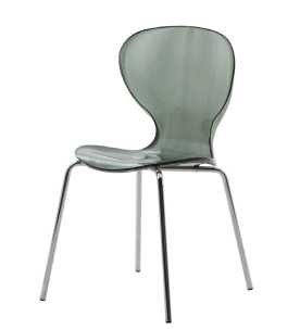 Hongyi PC-140C Crystal Acrylic & Polycarbonate Chair - Polycarbonate (PC Crystal) Luxury Commercial Furniture Fusion Atelier
