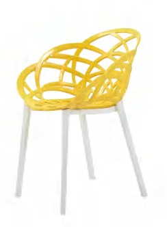 Hongyi PC-137A Crystal Acrylic & Polycarbonate Chair - Polycarbonate (PC Crystal) Luxury Commercial Furniture Fusion Atelier