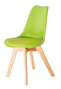 Hongyi AS-115D1 Designer Monobloc & PP Dining Chair - Polypropylene (PP Resilient) Luxury Commercial Furniture Fusion Atelier