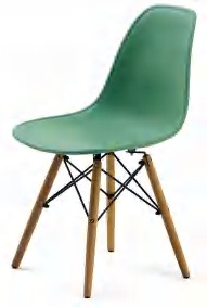Hongyi AS-117D Designer Monobloc & PP Dining Chair - Eames Side Chair Luxury Commercial Furniture Fusion Atelier