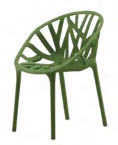 Hongyi PP-141A Designer Monobloc & PP Dining Chair - Polypropylene (PP Resilient) Luxury Commercial Furniture Fusion Atelier