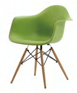 Hongyi PP-125F Designer Monobloc & PP Dining Chair - Polypropylene (PP Resilient) Luxury Commercial Furniture Fusion Atelier