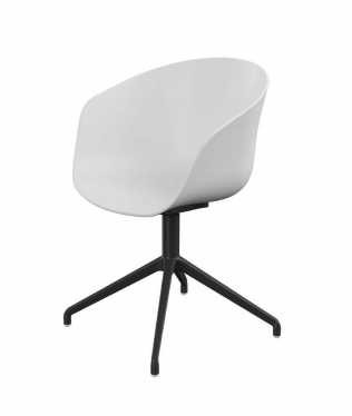Hongyi AS-136C Designer Monobloc & PP Dining Chair - Polypropylene (PP Resilient) Luxury Commercial Furniture Fusion Atelier