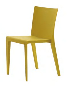 Hongyi PP-153A Designer Monobloc & PP Dining Chair - Polypropylene (PP Resilient) Luxury Commercial Furniture Fusion Atelier