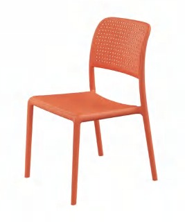 Hongyi PP-152A2 Designer Monobloc & PP Dining Chair - Polypropylene (PP Resilient) Luxury Commercial Furniture Fusion Atelier